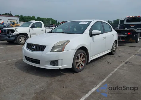 2012 Nissan Sentra 2.0 Sr z USA, uszkodzony, nr VIN 3N1AB6AP4CL642955